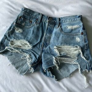 Levi 501 jean shorts